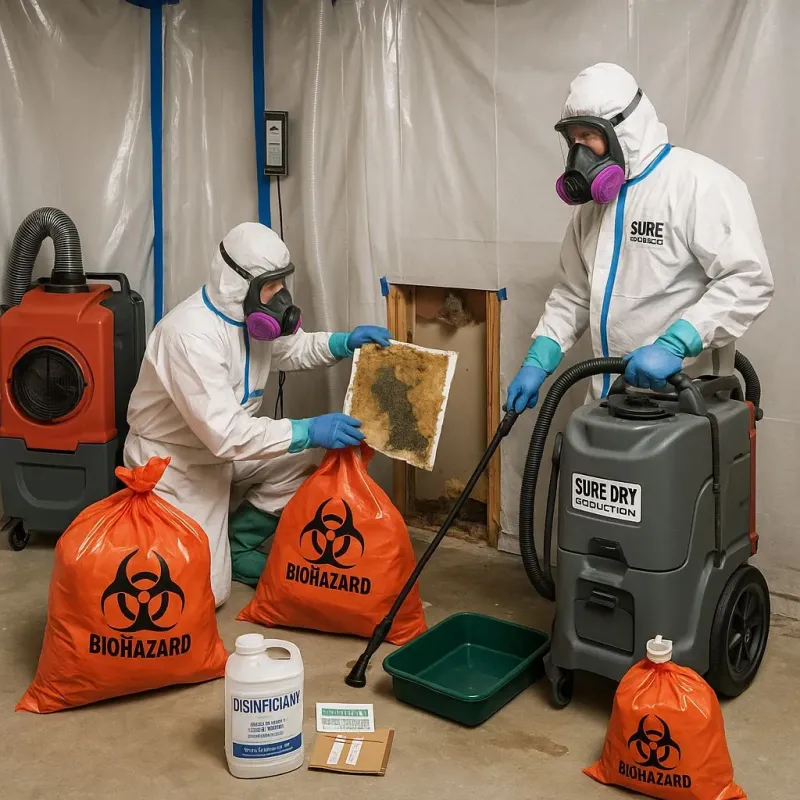 Contaminated Water Handling Protocols process in Shelby, NC