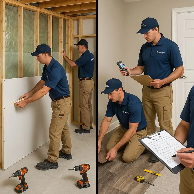 Repairs and Reconstruction process in Shelby, NC