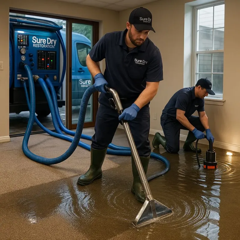 Water Extraction and Removal process in Shelby, NC